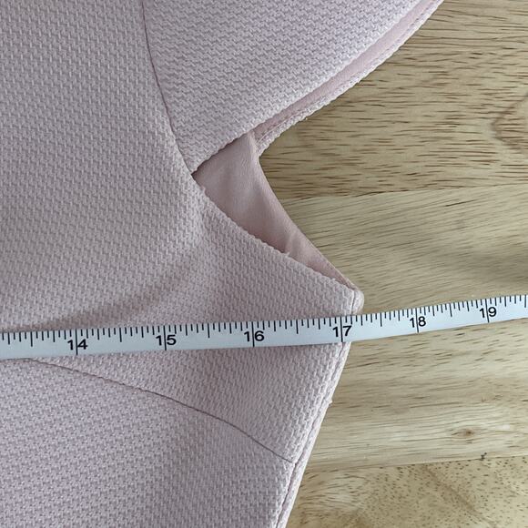 Ted Baker 'Heltty' Skater Dress in Soft Pastel Pink Size 2 US Size‎ Small Office - Picture 5 of 9